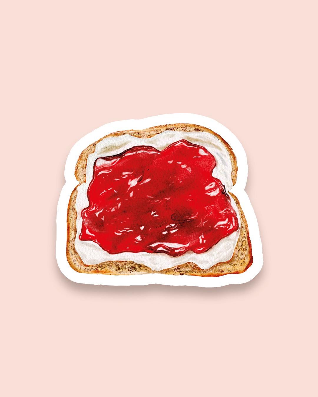 Sticker - tartine