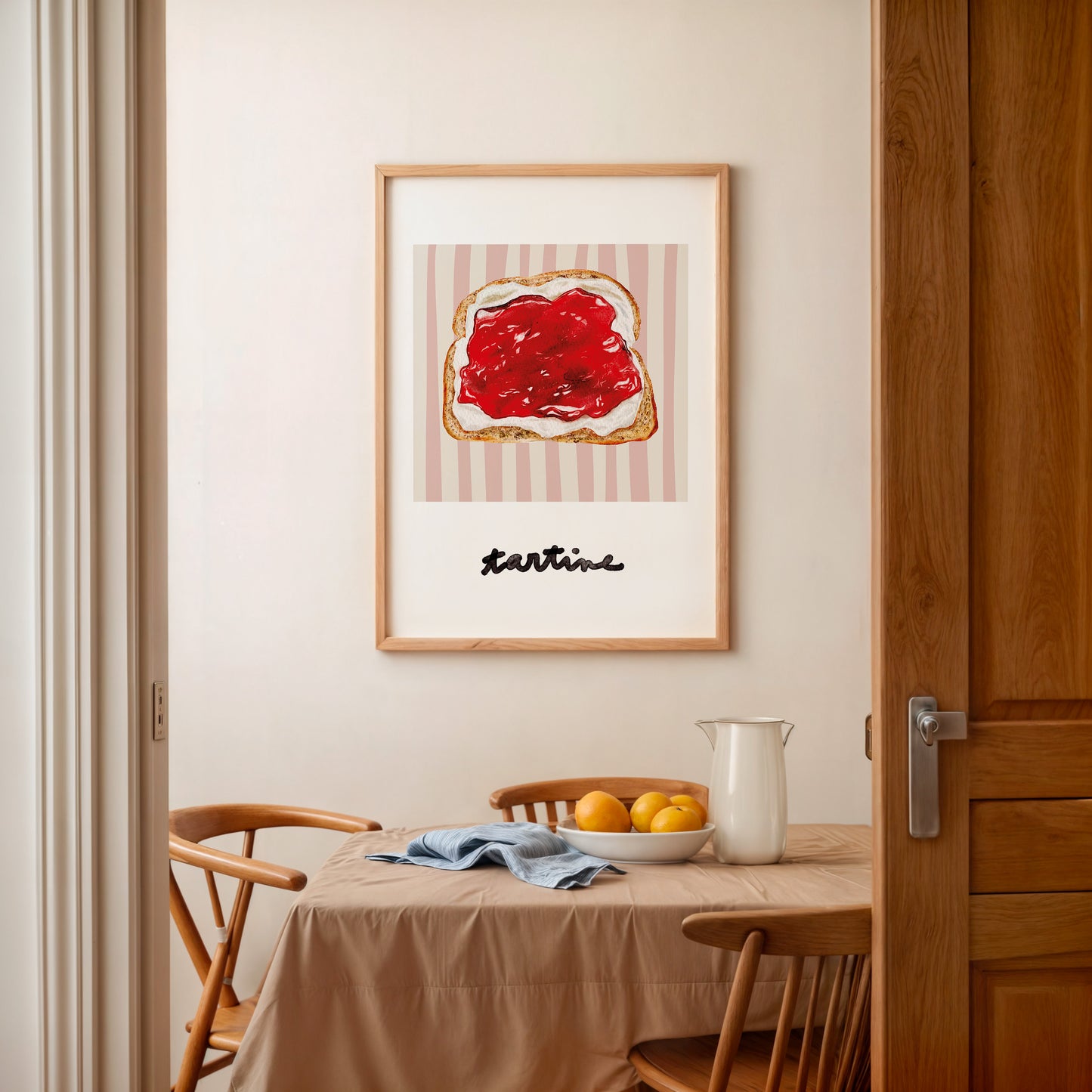 Affiche - Tartine