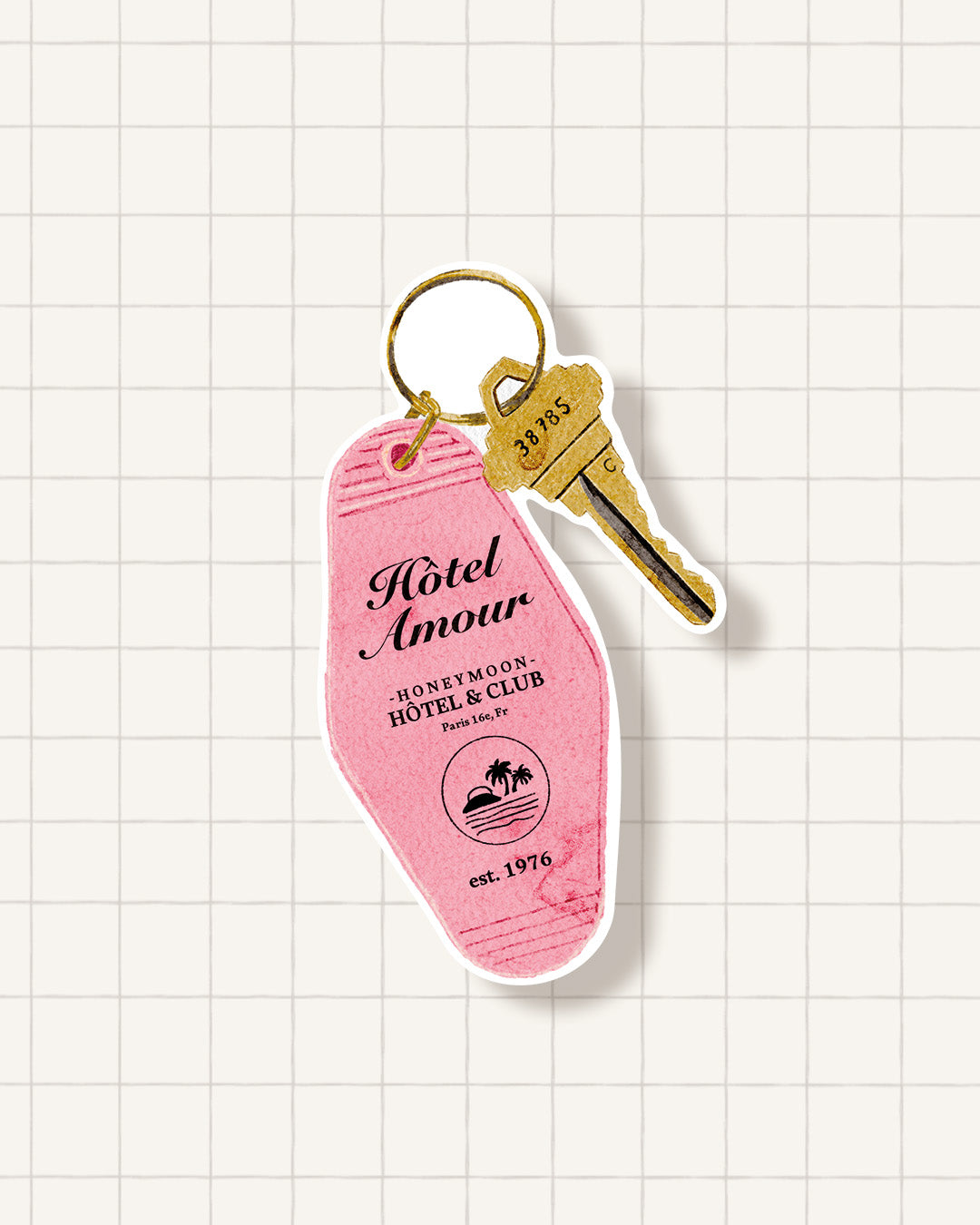 Sticker - hotel amour