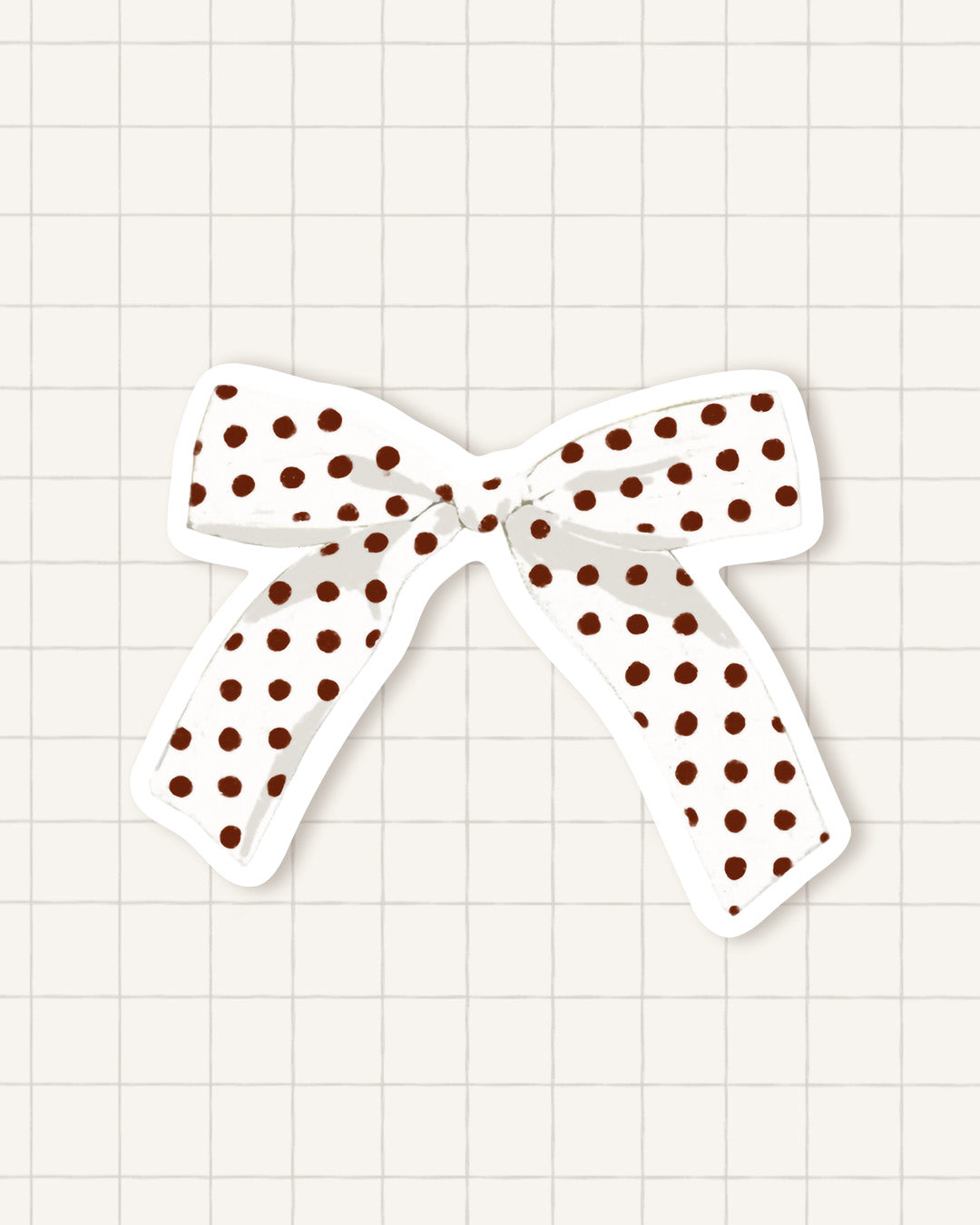 Sticker - noeud pois