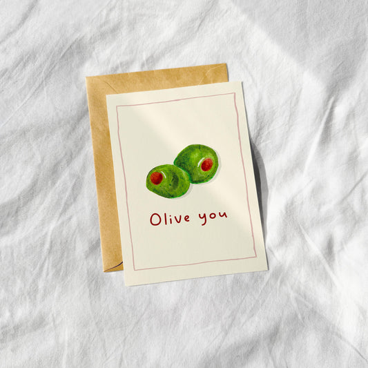 Carte - Olive you