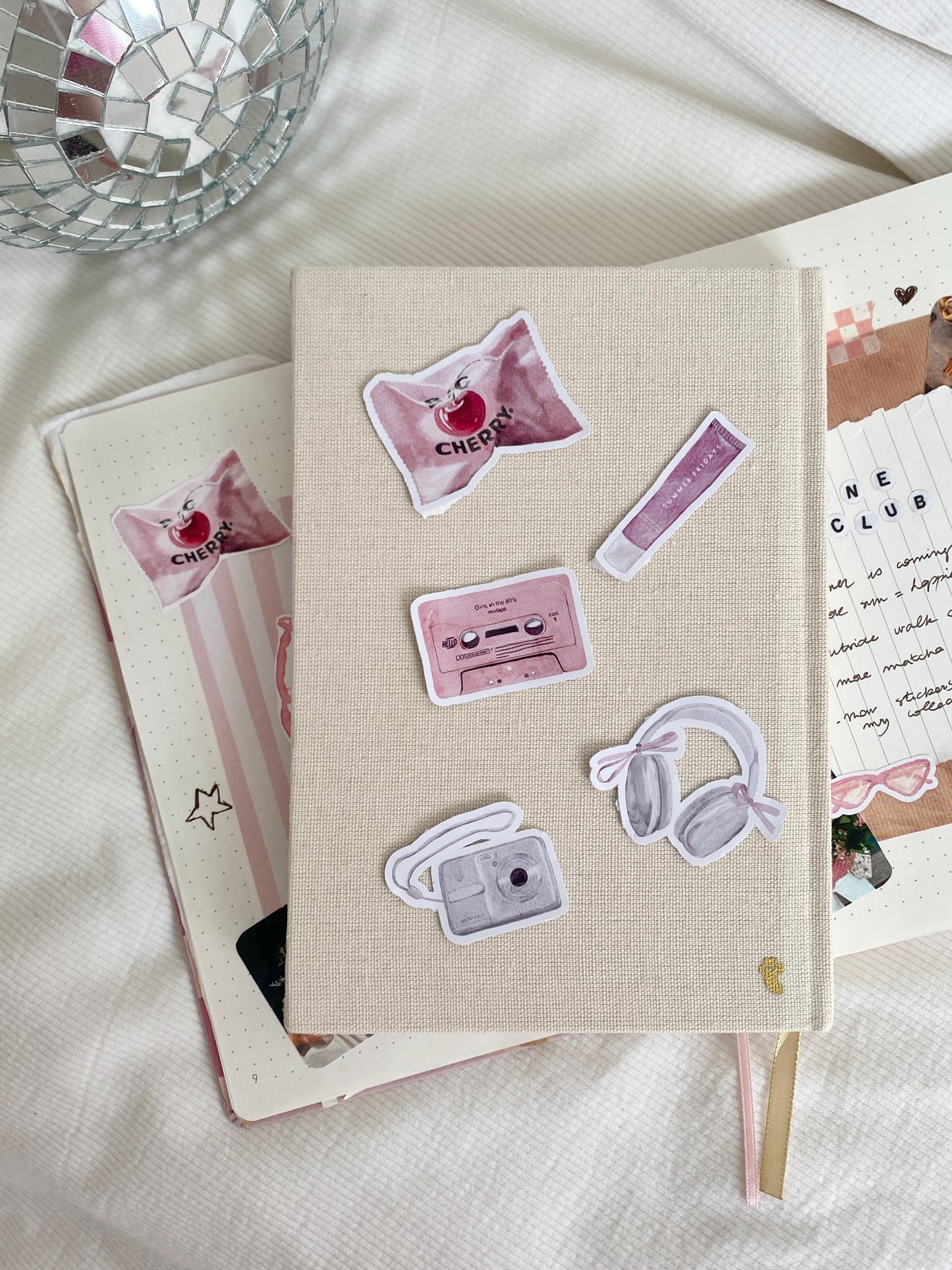 Pack 5 stickers - it girl