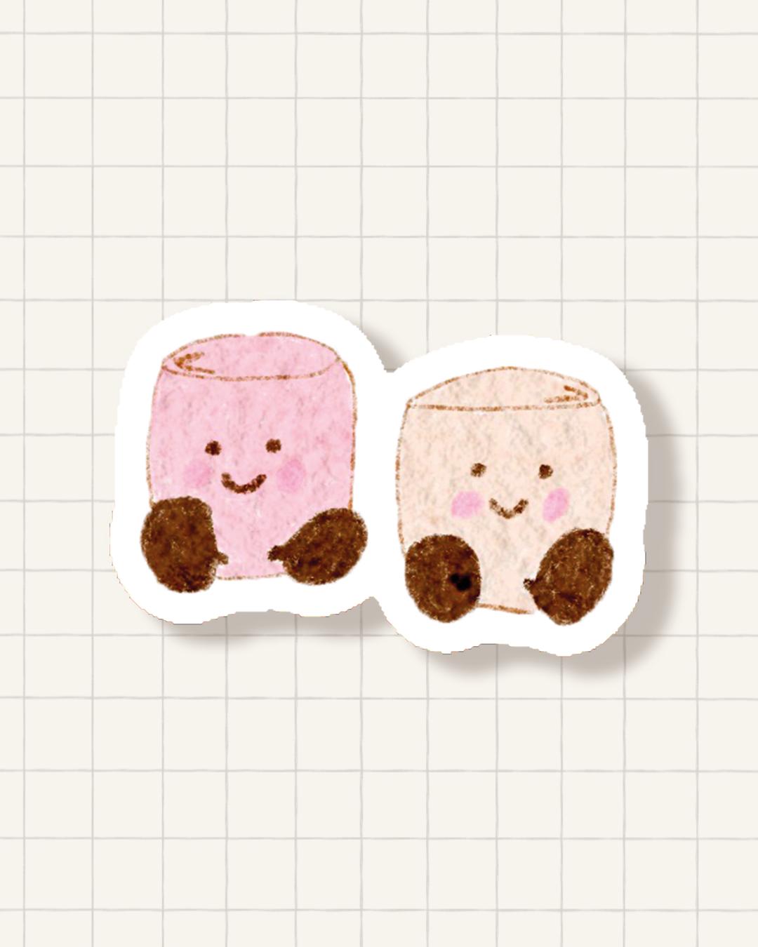 Sticker - peluches
