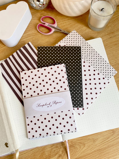Scrapbook papers pack n°3