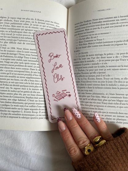Marque page - book lover club