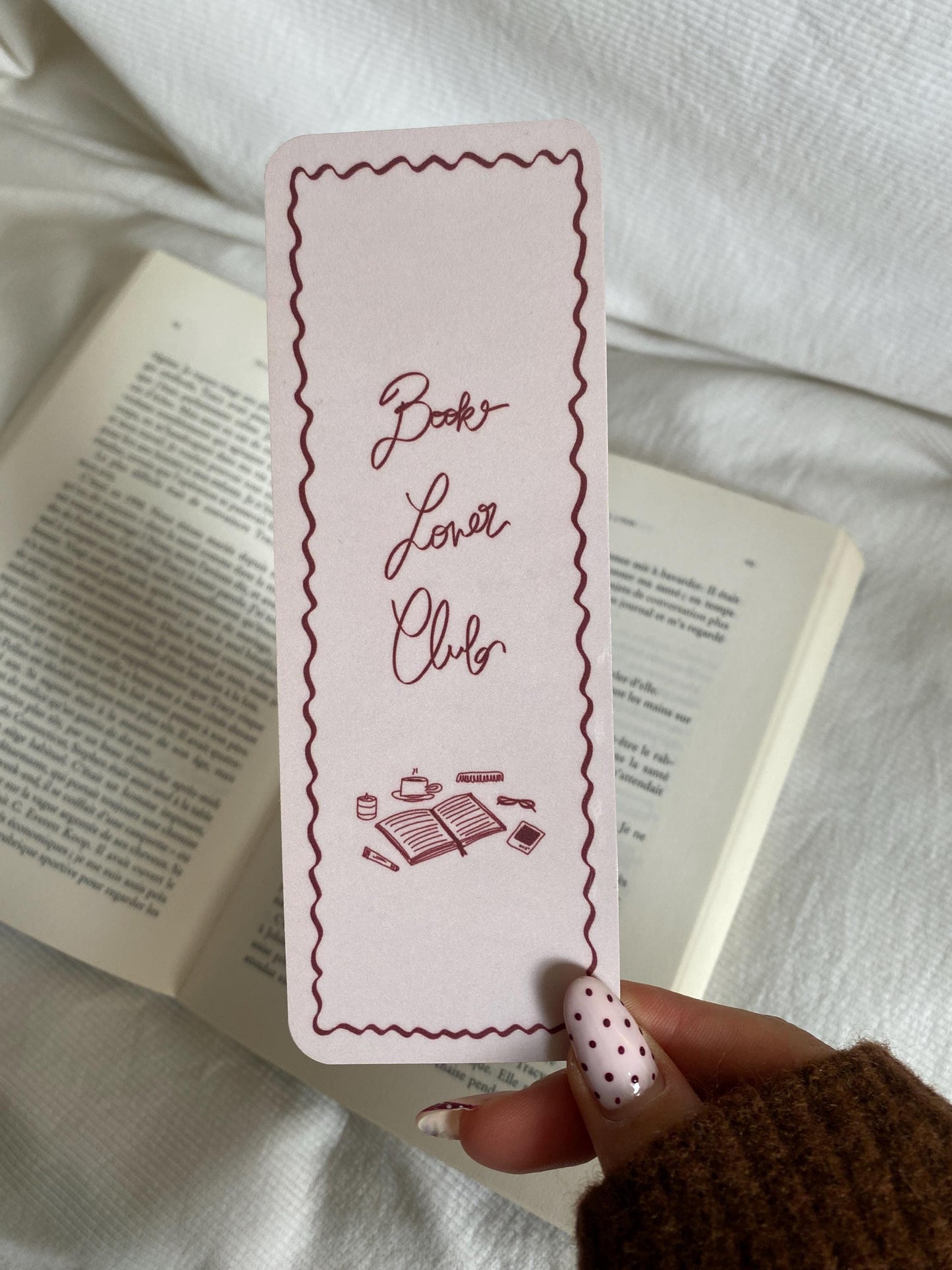 Marque page - book lover club