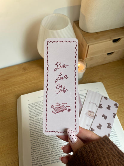 Marque page - book lover club