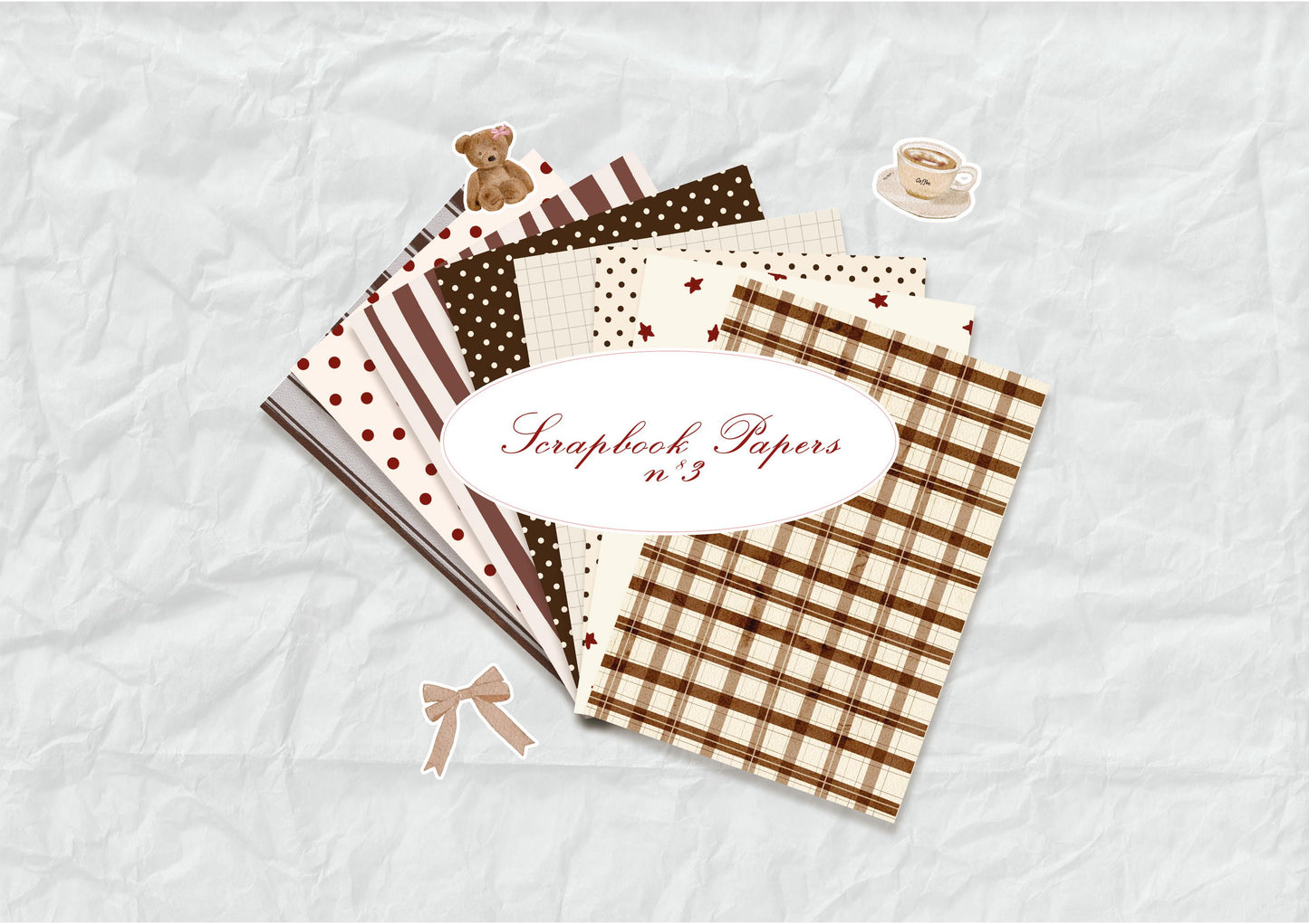 Scrapbook papers pack n°3