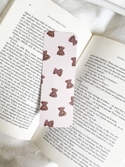 Marque page - nounours teddy bear