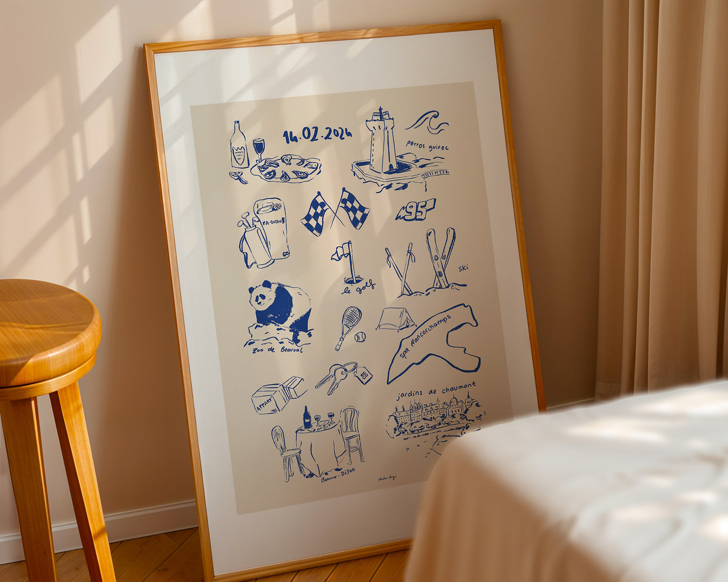 "Favorite things" - Affiche personnalisée