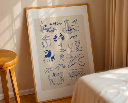 "Favorite things" - Affiche personnalisée