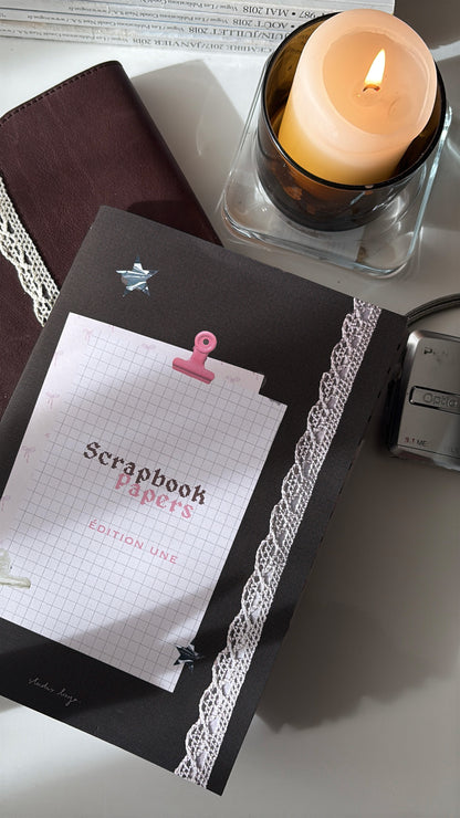 Scrapbook papers Book n°1