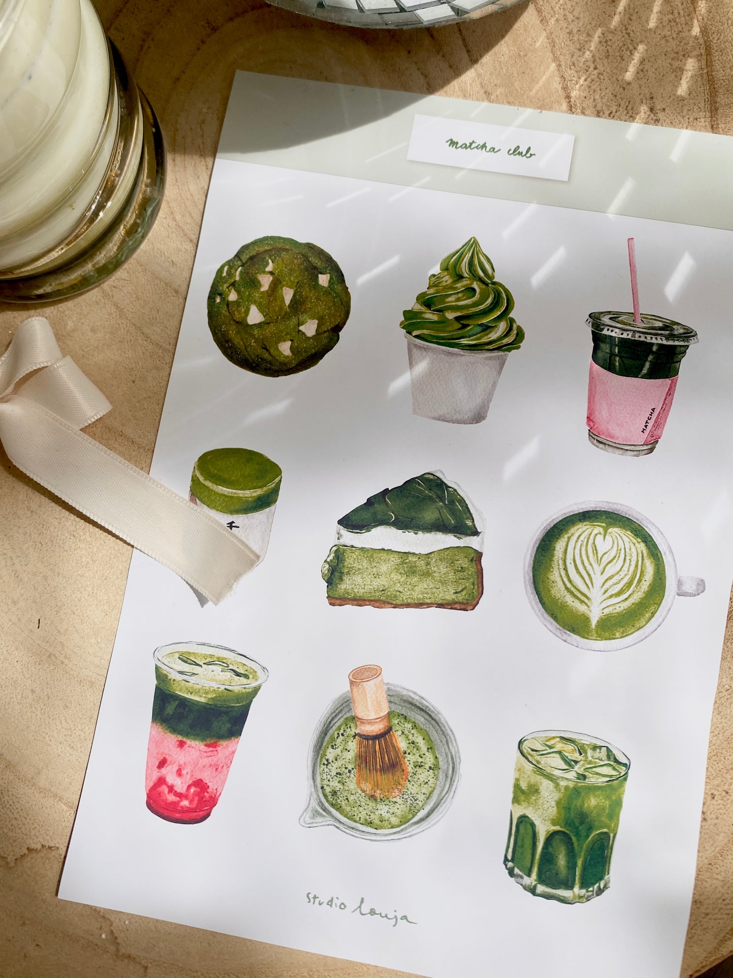 Planche Matcha lover club