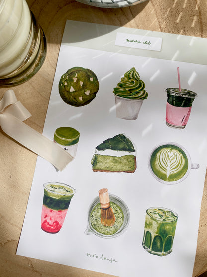 Planche Matcha lover club