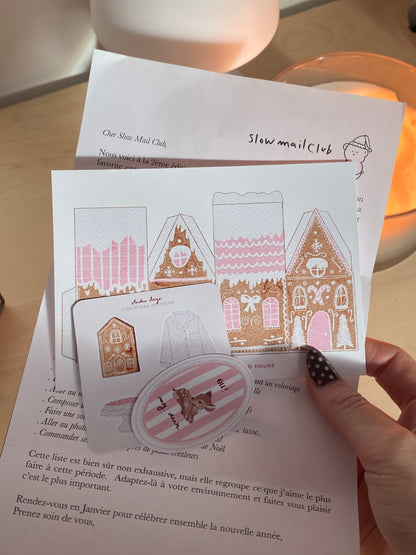 Slow mail Club - Abonnement mensuel