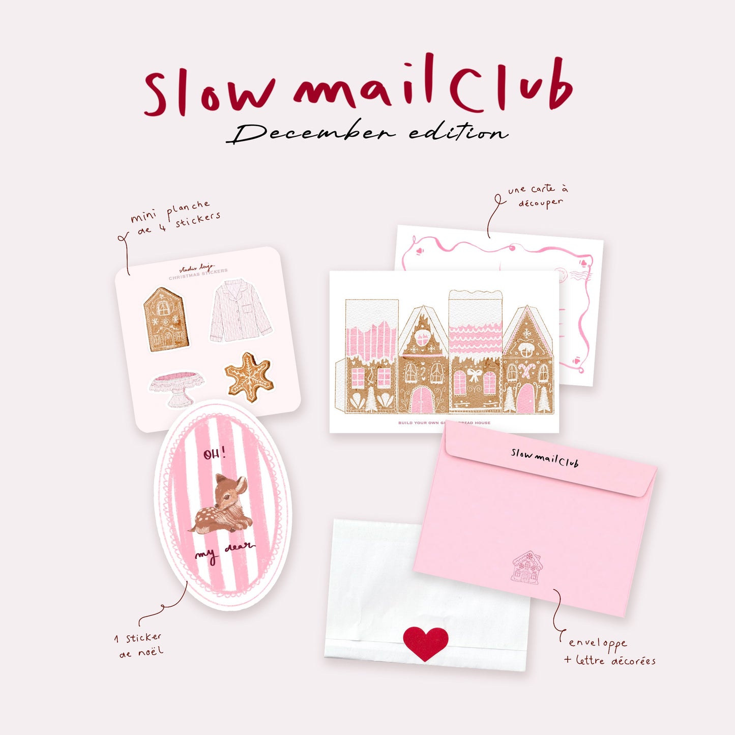 Slow mail Club - Abonnement mensuel
