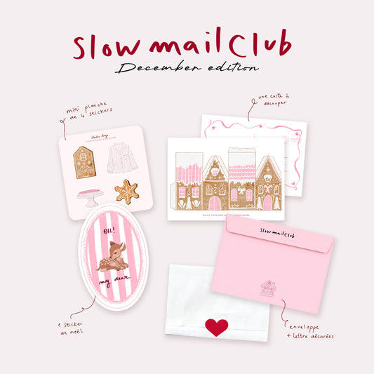 Slow mail Club - Abonnement mensuel