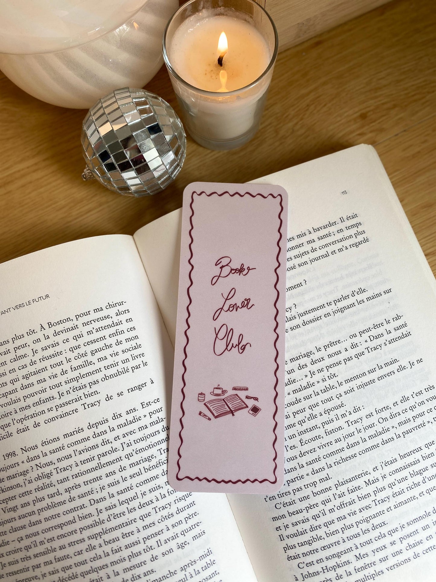 Marque page - book lover club