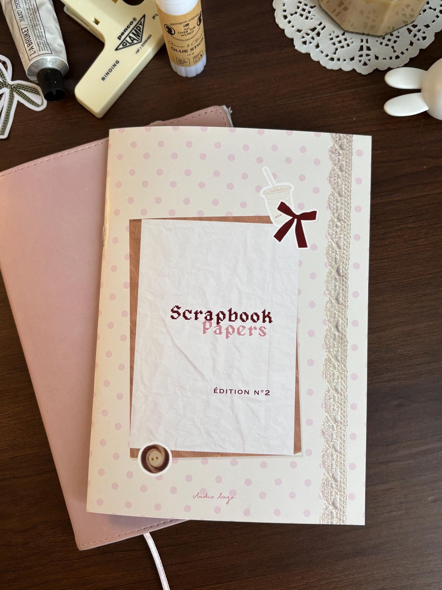Scrapbook papers Book n°2 - 14 designs