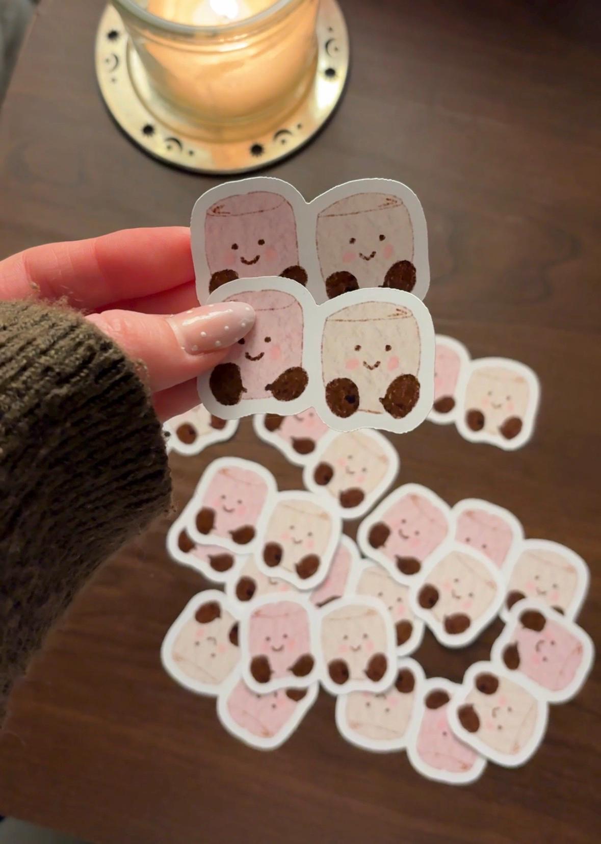 Sticker - peluches
