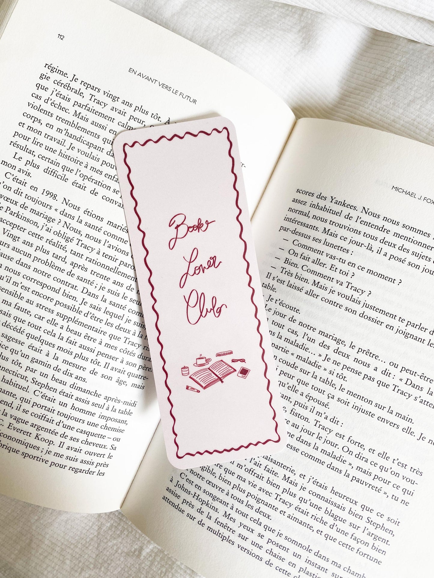 Marque page - book lover club