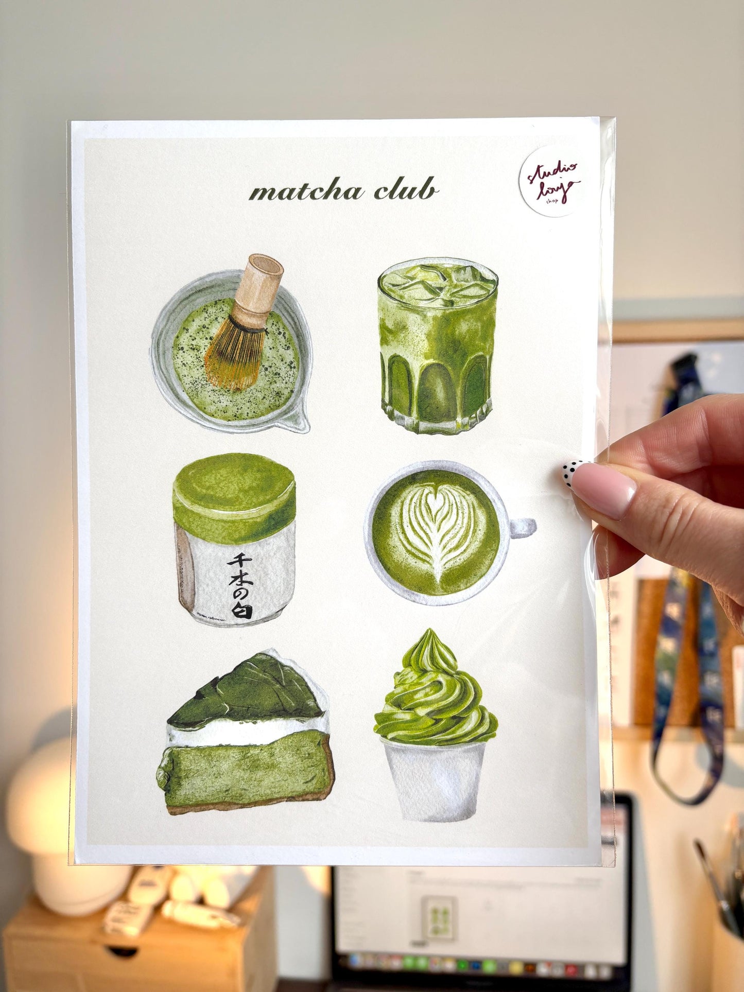 Affiche - matcha club