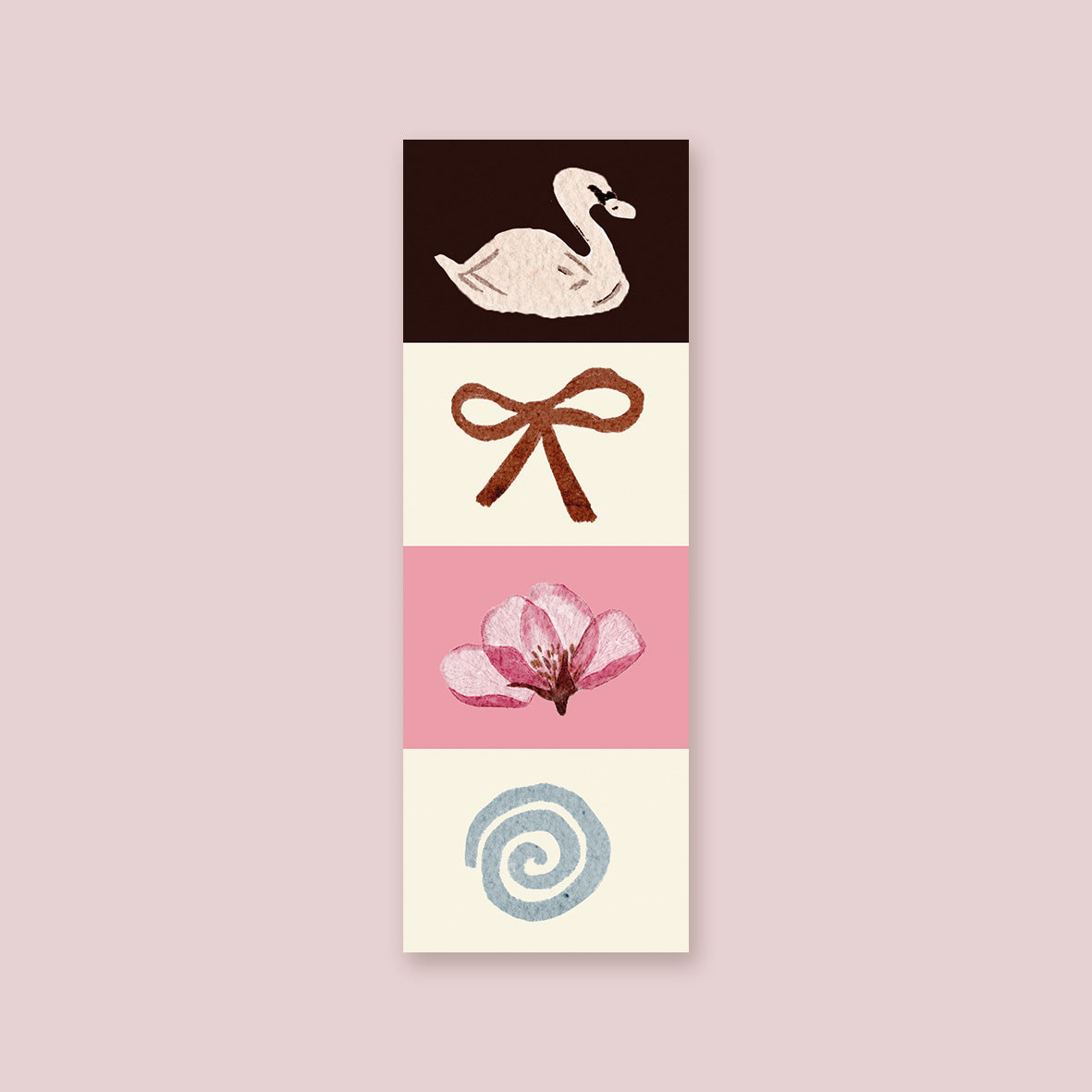 Marque page - swan