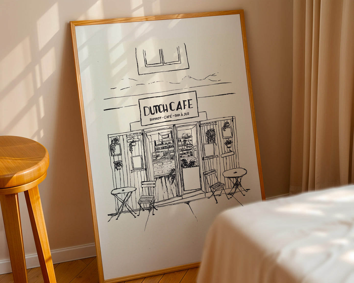 Affiche - Dutch Café, Marseille