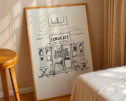 Affiche - Dutch Café, Marseille