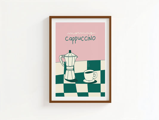 Affiche - Morning Cappuccino