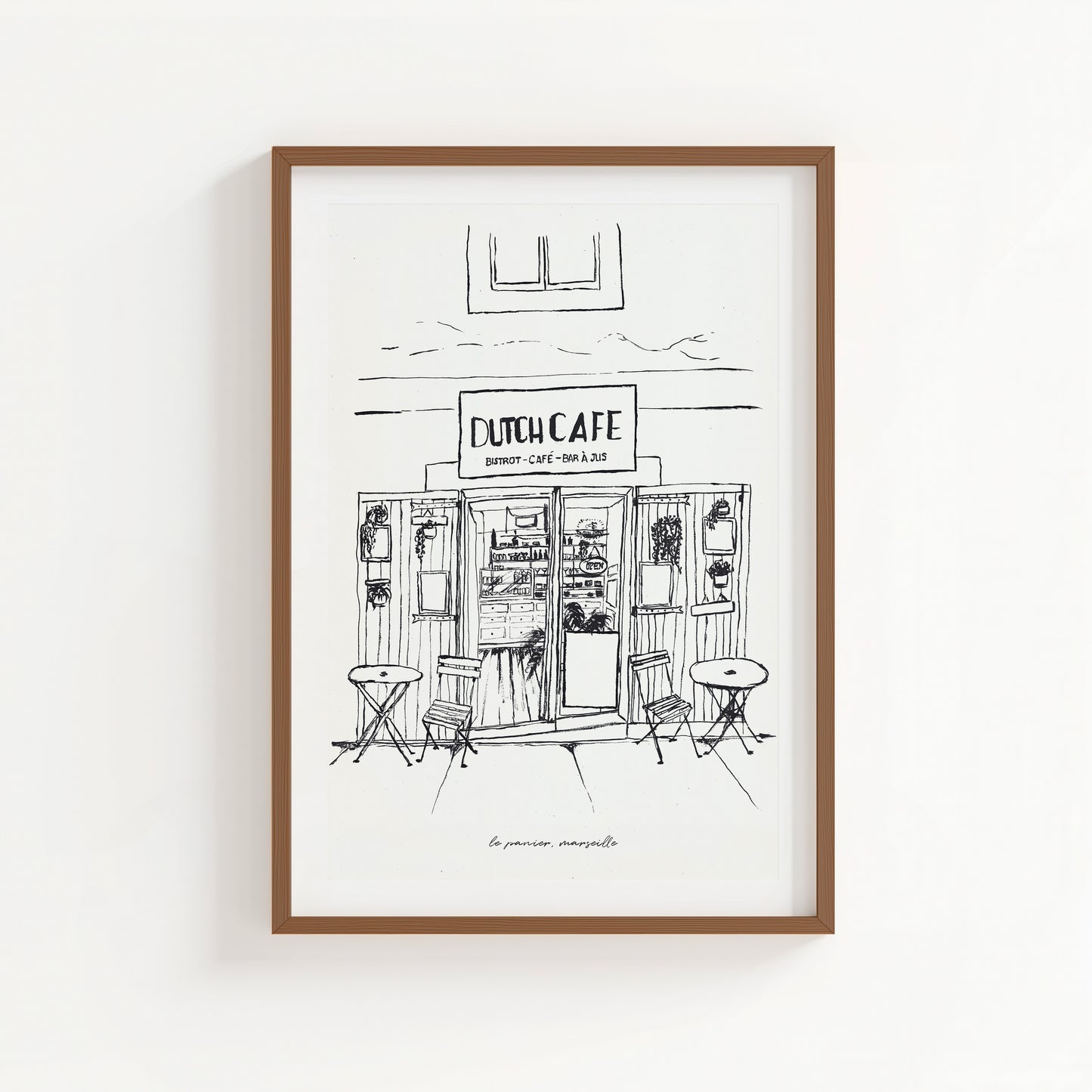 Affiche - Dutch Café, Marseille