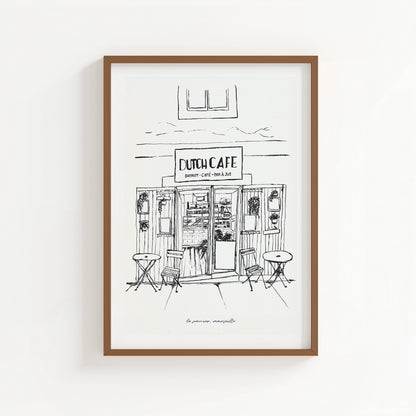 Affiche - Dutch Café, Marseille