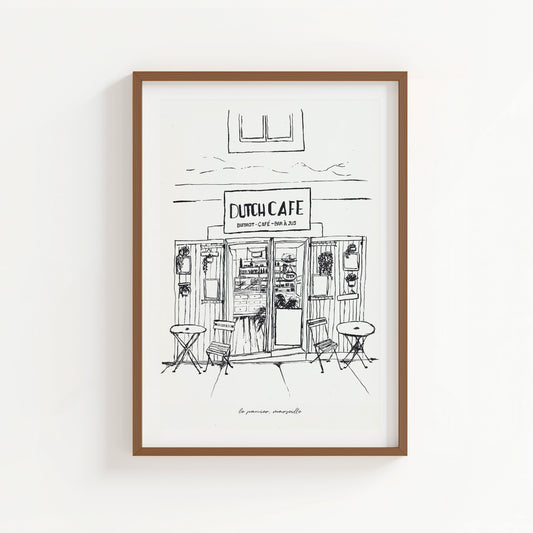 Affiche - Dutch Café, Marseille