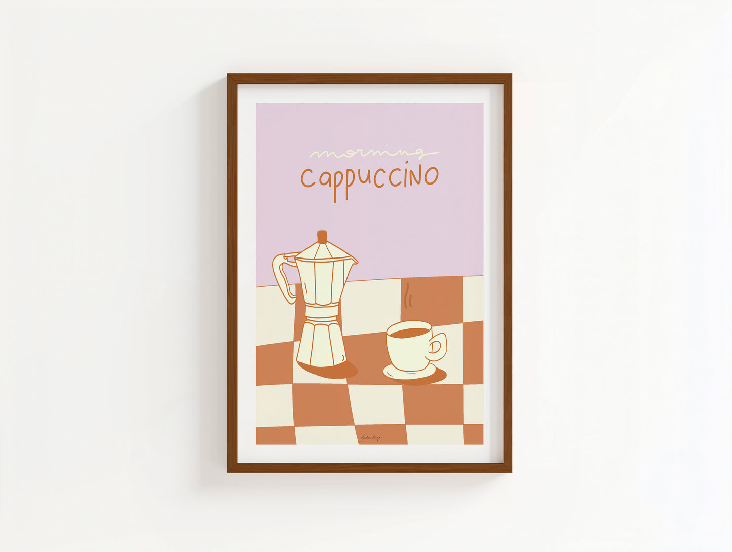 Affiche - Morning Cappuccino