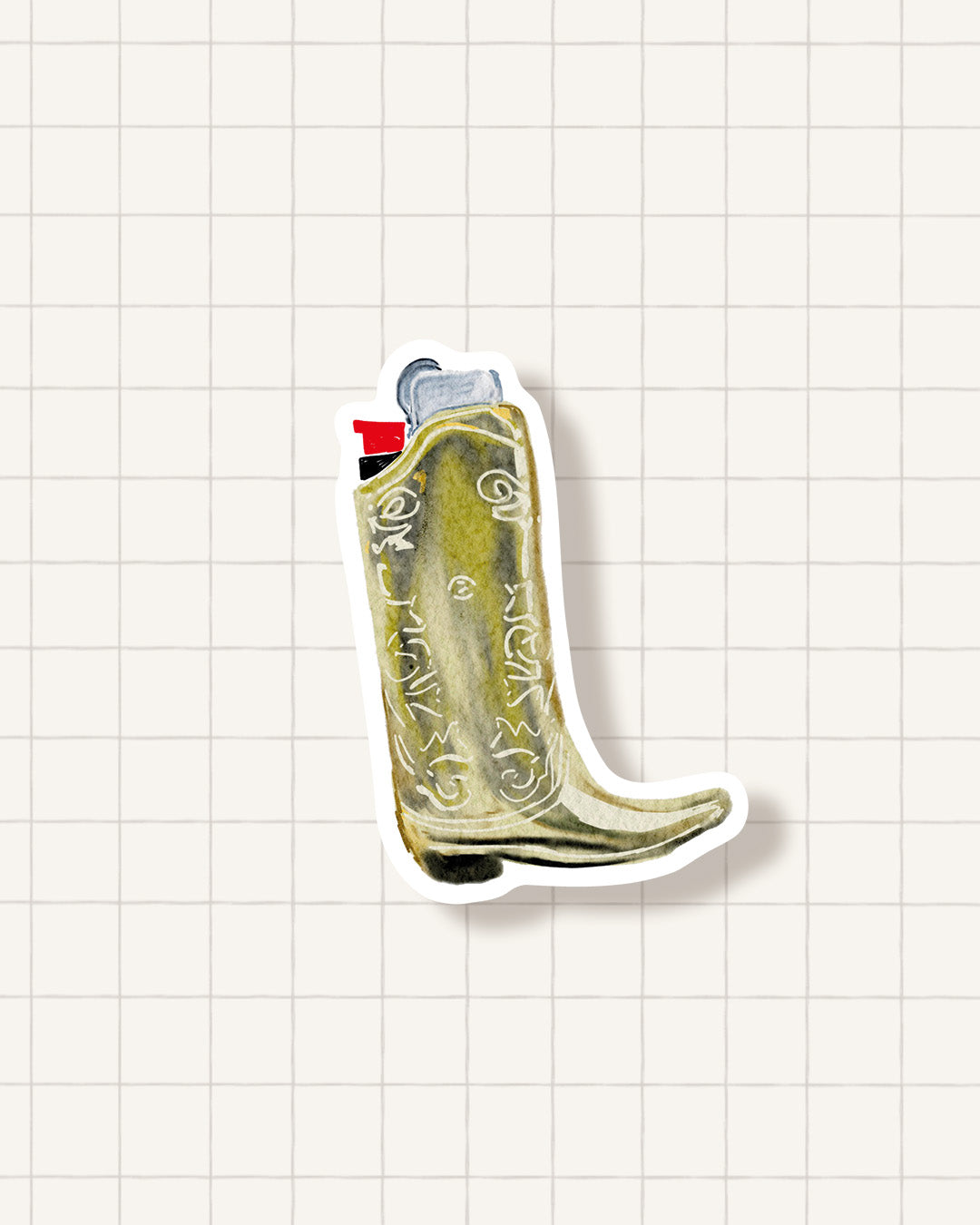 Sticker - lighter boots