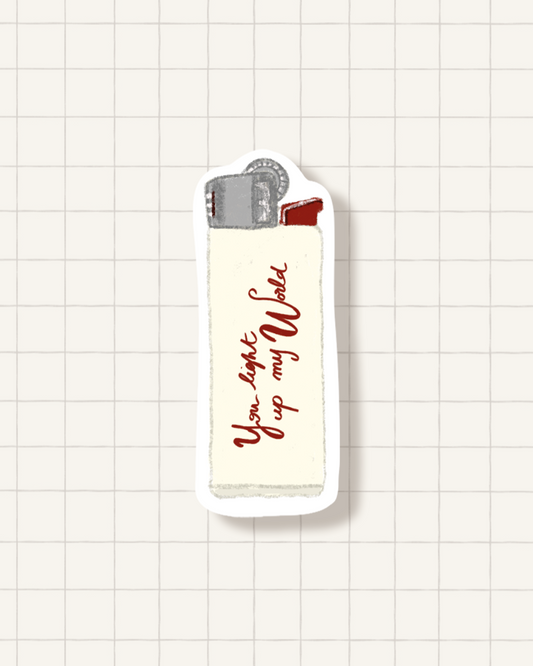Sticker - lighter