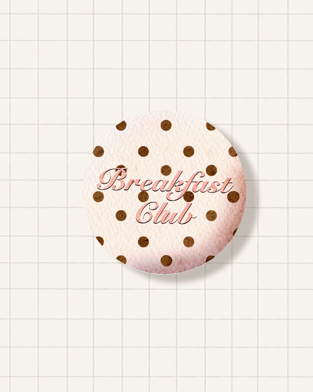 Sticker - badge breakfast club