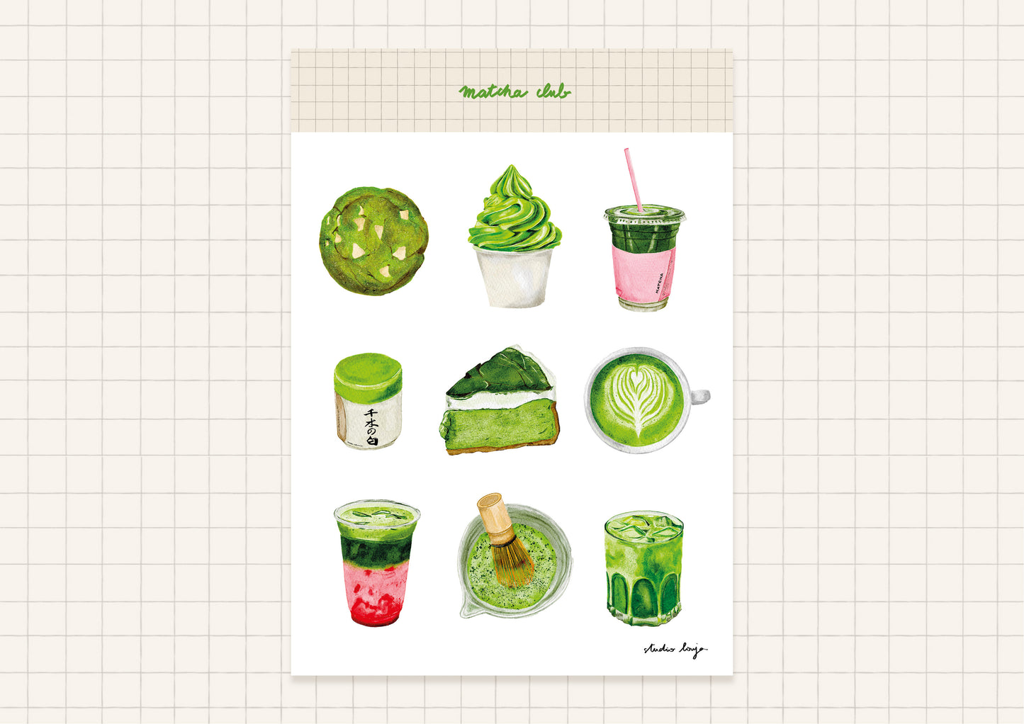 Planche Matcha lover club