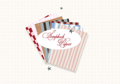 Scrapbook paper packs